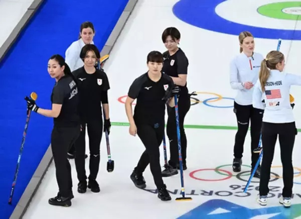 日本が３敗目＝米国に４―７・カーリング女子〔ミラノ・コルティナ五輪〕