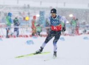 力走する渡部暁　五輪