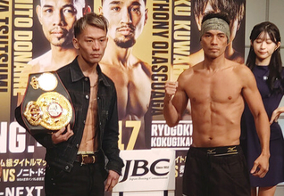 堤、ドネアら計量パス＝１７日にトリプル世界戦―ボクシング