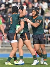 機先制した東福岡＝高校ラグビー