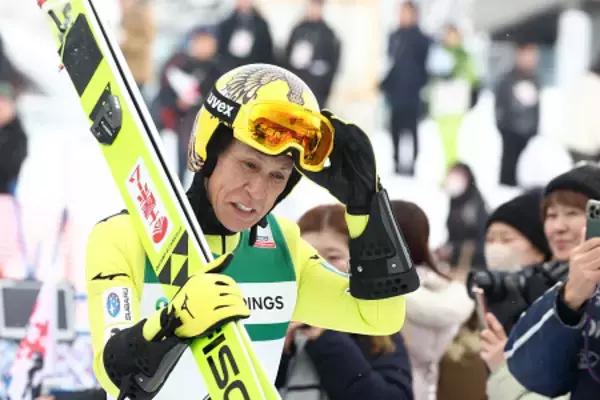 予選を終えた葛西　Ｗ杯ジャンプ男子