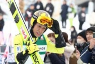 予選を終えた葛西　Ｗ杯ジャンプ男子