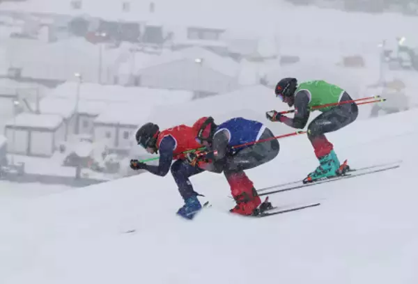 １回戦の古野慧　五輪