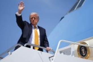 米大統領、中国へ出発