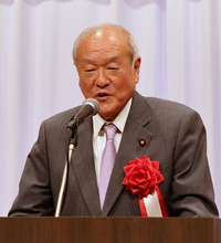 自民幹事長、国会延長に否定的