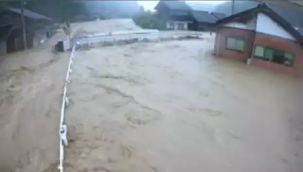 富山、石川に大雨特別警報