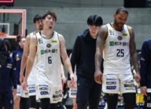 引き揚げる比江島ら　バスケット天皇杯