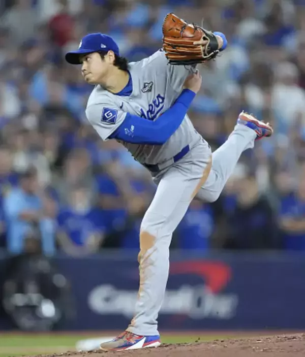 力投する大谷　大リーグ