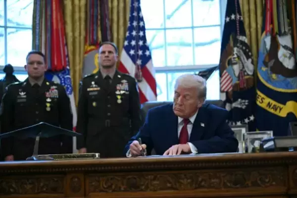 トランプ氏の大統領令、すでに１期目を上回る本数に