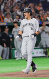 「ロッテの安田、起死回生の一発＝プロ野球」の画像1