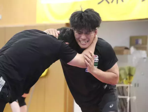 レスリングの清岡幸大郎らが抱負＝「優勝して弾みを」―アジア大会