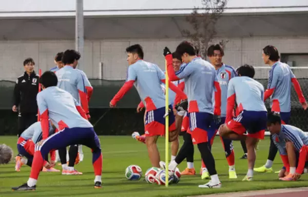 ガーナ戦へ調整＝サッカー日本代表