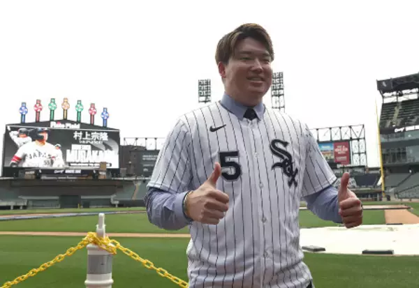 笑顔の村上　大リーグ