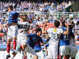 「ゴールを決めるレオセアラ　Ｊリーグ」の画像1