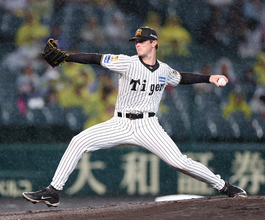 力投するルーカス　プロ野球