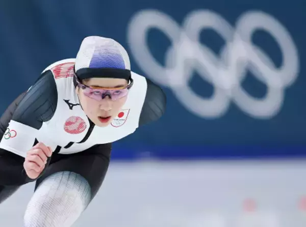 滑走する堀川　五輪