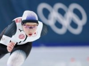 滑走する堀川　五輪