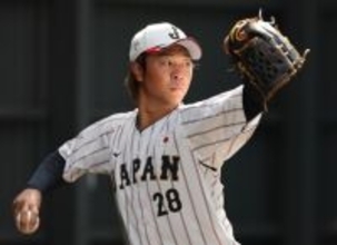 高橋宏らブルペン入り＝侍ジャパン