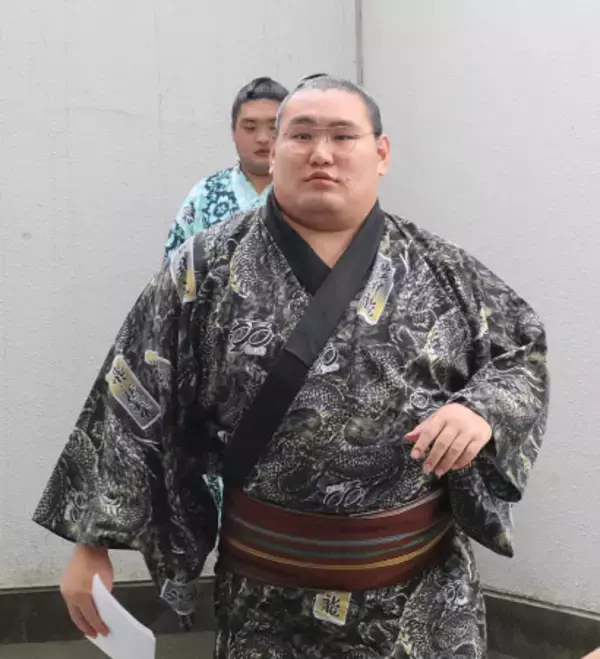 力士会に出席した豊昇龍