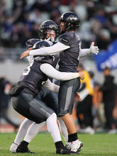 祝福される佐伯　アメフトＸリーグ