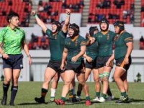 東福岡、４強　高校ラグビー