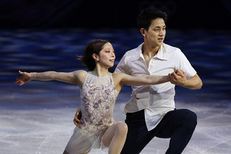 三浦、木原組のエキシビション　五輪