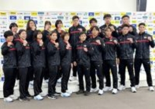 阿部一二三「圧倒的に勝つ」＝世界選手権代表ら抱負―柔道