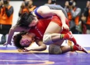 攻める森川　全日本レスリング