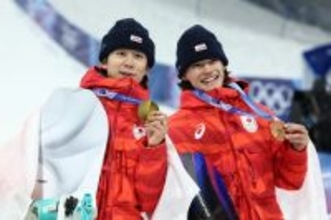 戸塚優斗が金、山田琉聖は銅　五輪