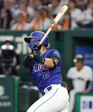 福元の先制打　プロ野球