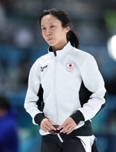 滑走後の高木　五輪