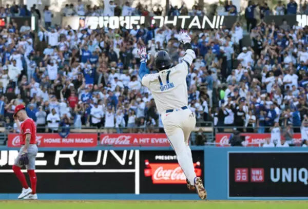 ドジャースの大谷、猛攻の口火と締めくくり＝内野安打に１１号２ラン―米大リーグ