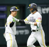 「迎えられる野村　プロ野球」の画像1