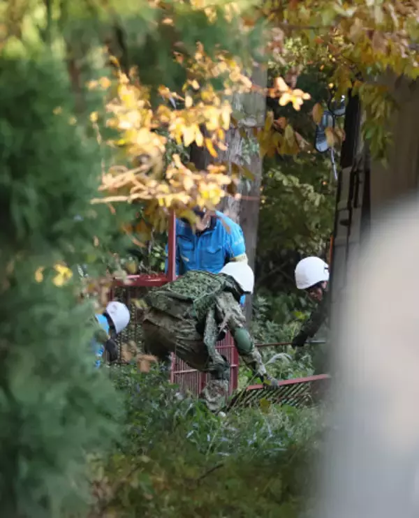 陸自、秋田・鹿角市で活動開始