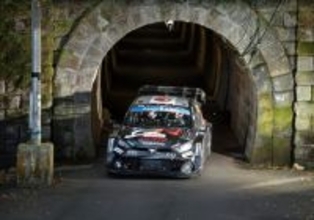 勝田の走り　ラリー・ジャパン