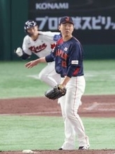 打たれた西口　野球