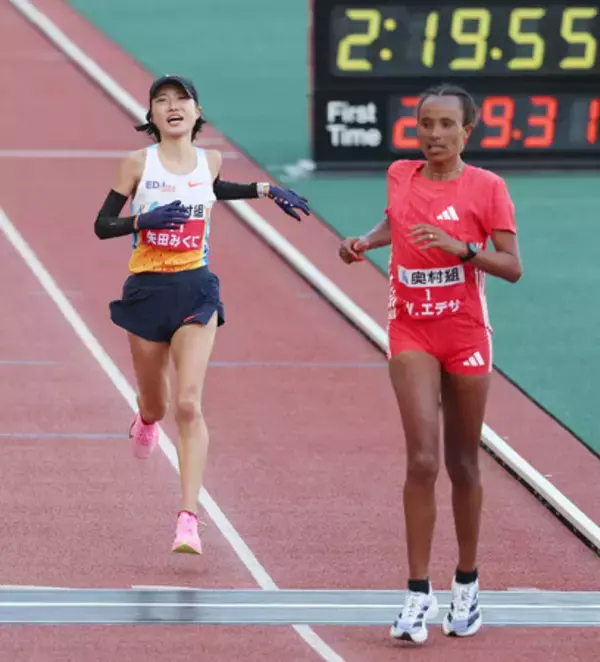 矢田、好記録で４位＝初マラソン日本最高、歴代６位―大阪国際女子