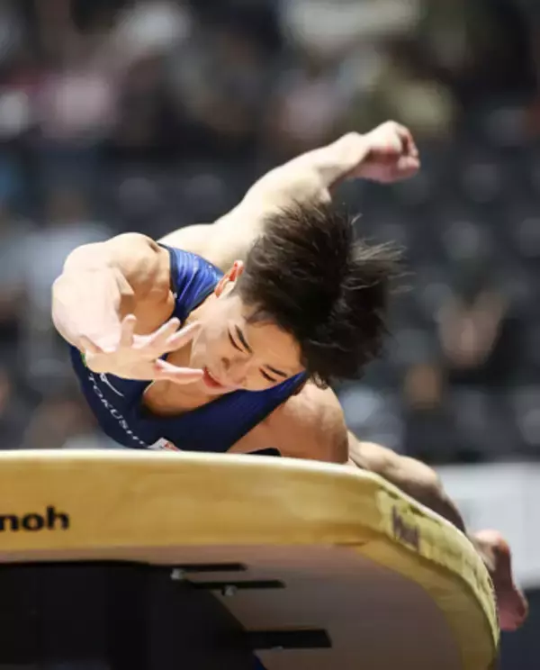 岡慎之助、力出し切る＝全日本体操