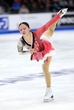 渡辺、逆転許し２位　フィギュア