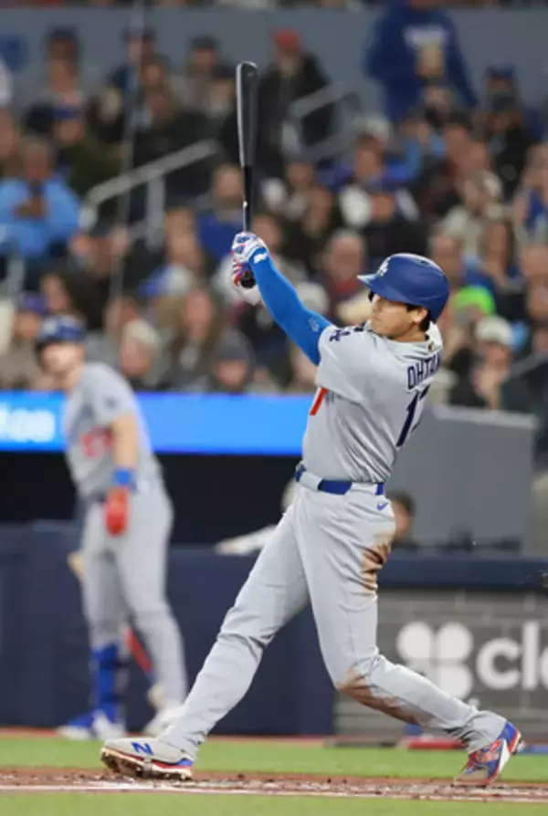 大谷、先制打で援護＝米大リーグ・ドジャース