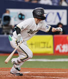 「西川の２点適時打　プロ野球」の画像1