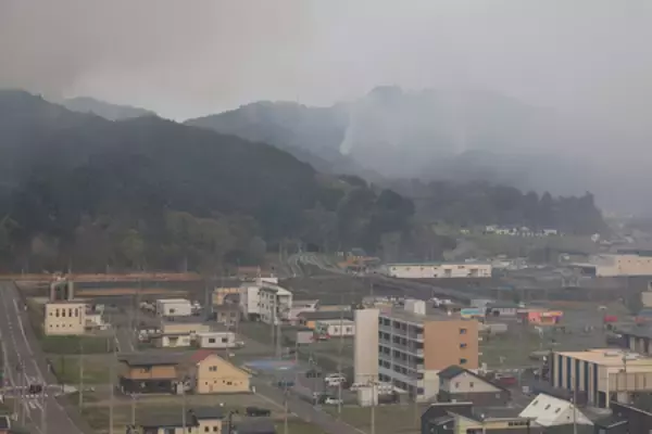 山林火災、焼損１１７０ヘクタールに拡大＝指示受け約２５０人避難―岩手・大槌町
