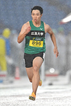 山本匠真、男子１００初優勝＝女子の田島愛理は２冠―日本学生対校陸上