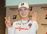 「鶴岡、新婚の相乗効果で＝女子ゴルフ」の画像1