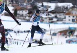 力走する渡部暁　五輪