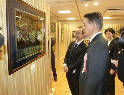 警視庁職員美術展始まる