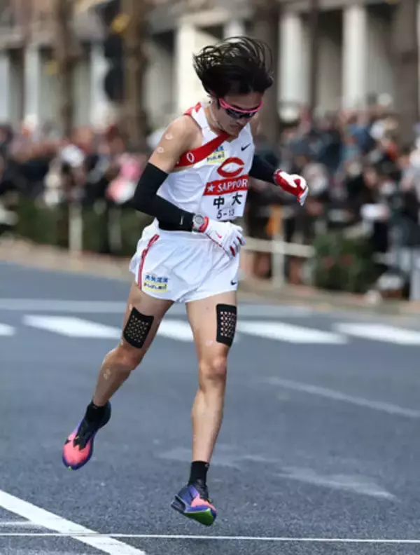 中大、頂点遠く＝箱根駅伝