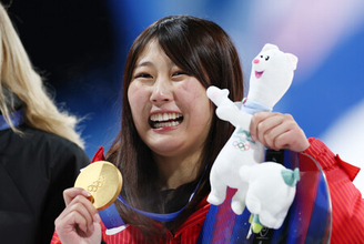村瀬心椛が金メダル＝女子ビッグエア、２大会連続表彰台―スノーボード〔ミラノ・コルティナ五輪〕