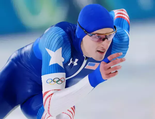 滑走するストルツ　五輪