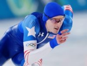 滑走するストルツ　五輪